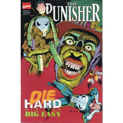 PUNISHER: DIE HARD IN THE BIG EASY - GRAPHIC NOVEL - MARVEL COMICS - 1992