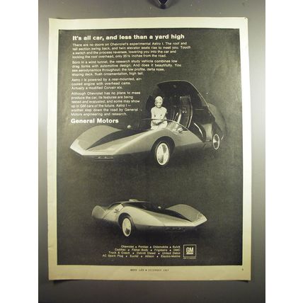 1967 General Motors Chevrolet Astro I Car Ad - It's all car
