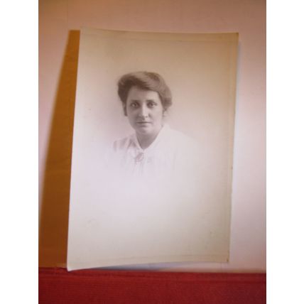 YOUNG LADY antique portrait photograph by Burton & Garland of Blackburn /
