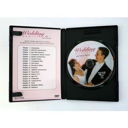 Wedding Dances w/Teresa Mason DVD Easy Lessons For Your Special Day!