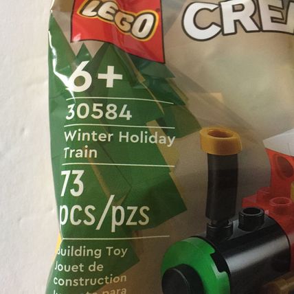 NEW Official Lego Creator Winter Holiday Train Poly Bag #30584 - 73 Pieces