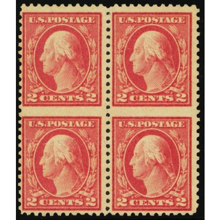 499, Mint NH 2¢ Misperf Error Block - Looks Like Imperforate * Stuart Katz