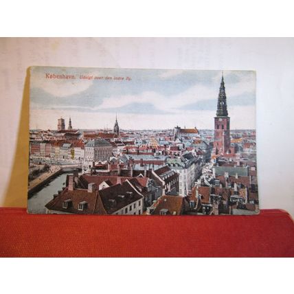 KOBENHAVN, DENMARK unused vintage postcard =