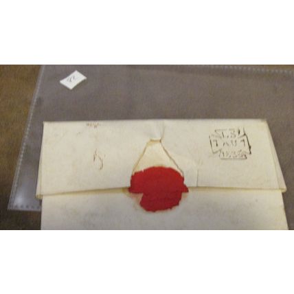 QV Queen Victoria 1836 GB Pre-Stamp Cover - L.S fr to Coventry - ref82