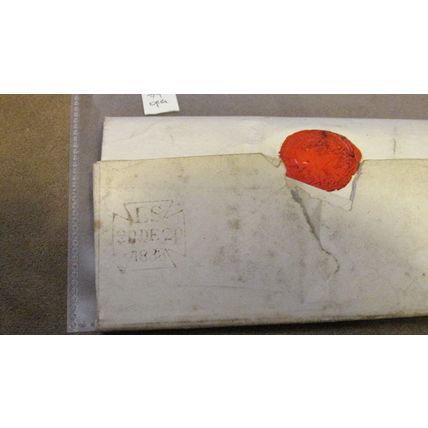 QV Queen Victoria 1838 GB Pre-Stamp Cover - L.S fr to Coventry - ref79