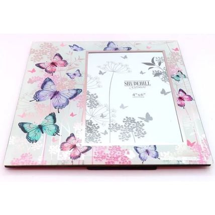 Pastel Butterflies Glass Photo Frame 19.5 CM Gift Display Picture Home Decor