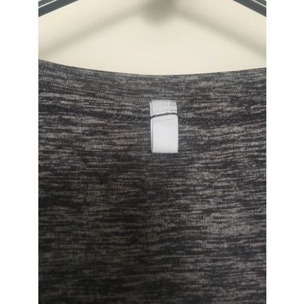 Russell Athletic Men's Gray Active Short Sleeve Shirt V-Neck Size Large