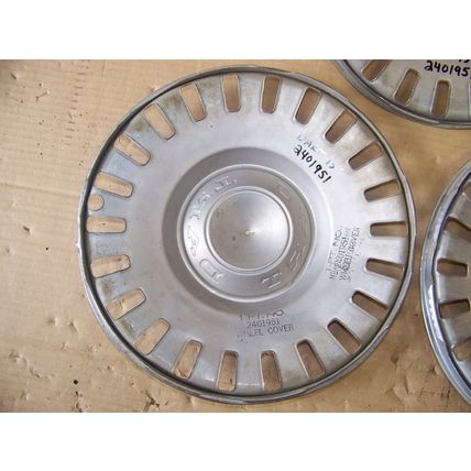 1963 64 DODGE DART 13" HUBCAPS (3) OEM #2401951