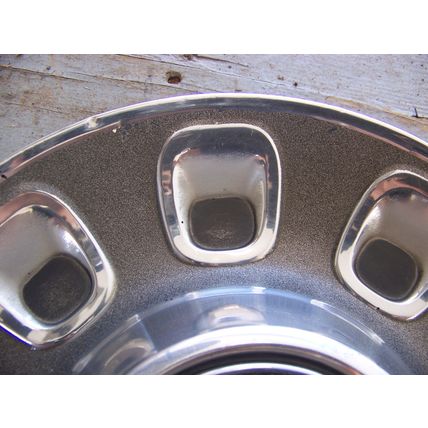 1969 PLYMOUTH BARRACUDA 14" HUBCAPS OEM PAIR #2881758