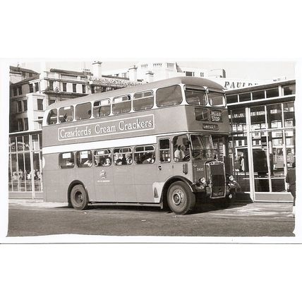 Black & White Photograph of Manchester Corporation Transport - TNA 493