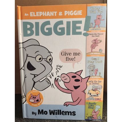 Elephant and Piggie Biggie! by Mo Willems (2017, Hardcover)