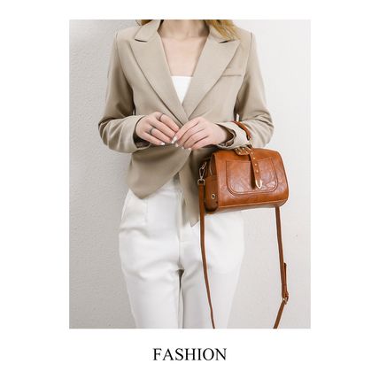 Women's Soft Leather Tote Bag, Top Satchel Purses and Handbags Brown