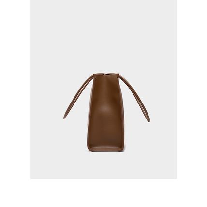 Genuine Leather Women's Shoulder Handbags Brown