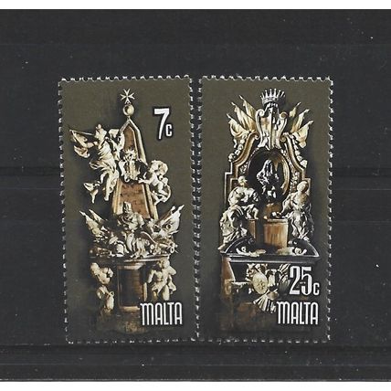 Malta.1978 Europa.Monuments set of 2.Mounted Mint.May25