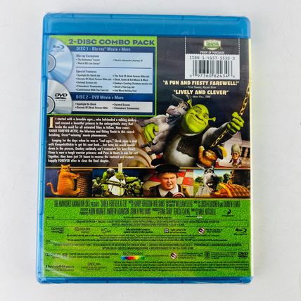 Shrek Forever After Blu-Ray / DVD Combo Pack NEW Factory Sealed