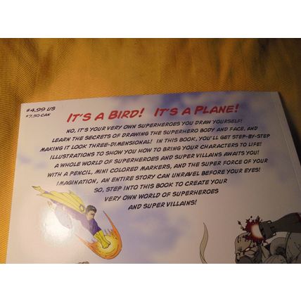 HOW To Draw SUPERHEROES by Scott Booth Softcover Book * 2003! $15.00 Shipped!!