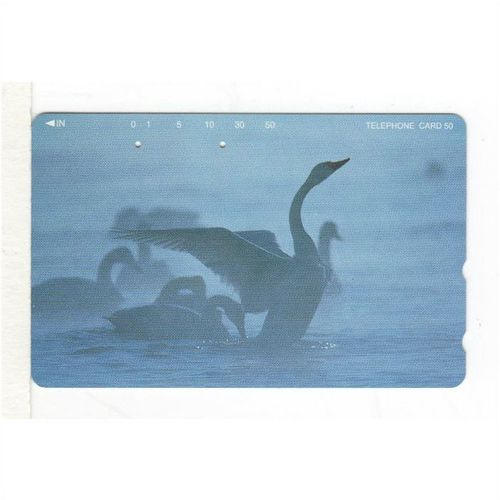 PHONE CARD - JAPAN - SWANS