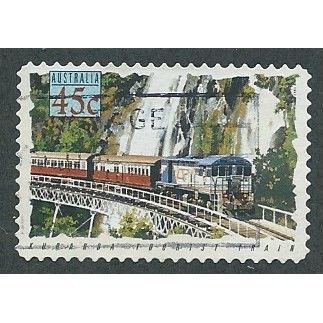 AUS 1993 45c (S/A) 'TRAINS- KURANDA' FINE USED (EBID35-781)