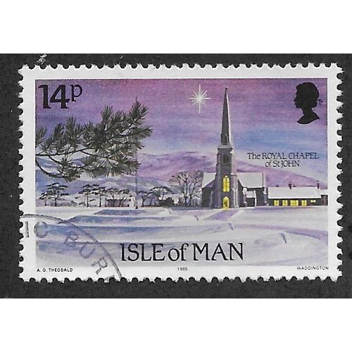 IOM 1985 14P 'CHRISTMAS' FINE USED(EBID52-557)