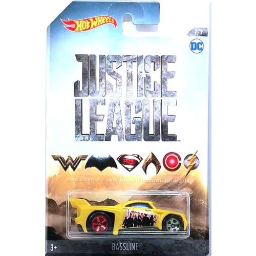Hot Wheels - Bassline: DC Justice League #7/7 (2017) *Justice League / Walmart*