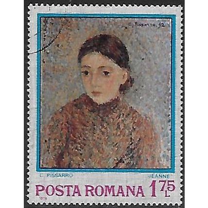 Romania Mi 3178: 1 L. 75 multicoloured Jeanne (Camille Pissarro (1830 - 1903))