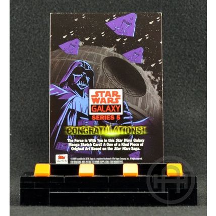 Topps Star Wars Galaxy 5 – Manga Sketch – Axer