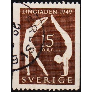 Sweden. 1949 15ore S.G.314 Used