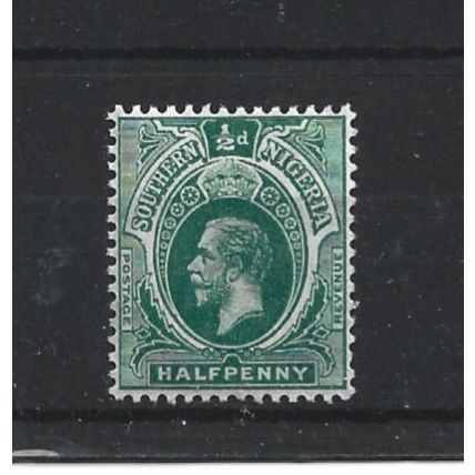 SouthernNigeria.SG45 1/2d Green.Mounted Mint.Nov24