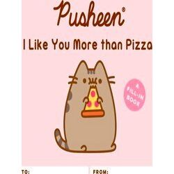 Pusheen: I Like You More Than Pizza
