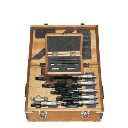 Mitutoyo 103-909-50 - 0-150mm Outside Micrometer Set ±3 Res/.01mm Grads
