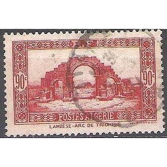 Algérie 1938 Michel 142 O Cote (2005) 0.30 € Lambèse Arc de Triomphe Cachet rond