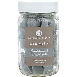 SANDALWOOD & PATCHOULI by Northern Lights SIMMERING FRAGRANCE CHIPS - 8 OZ JA...