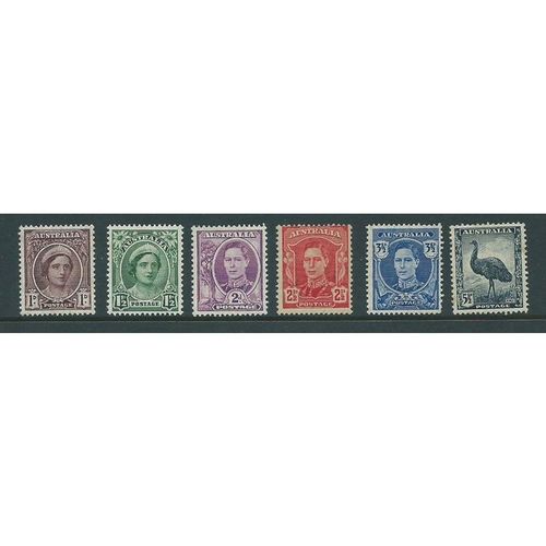 australia stamps sg203 sg 203 hm set