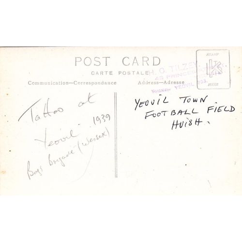 Tattoo By The Wessex Boys Brigade 1939 Yeovil At Yeovil Town Football Field