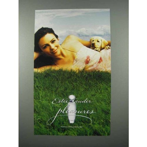 2001 Estee Lauder Pleasures Perfume Ad