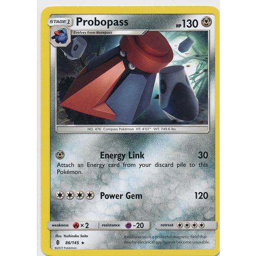 Pokemon Sun & Moon Guardians Rising 86/145 Probopass