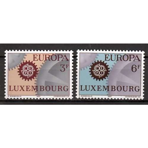 Luxemburg Europa Cept 1967 postfris