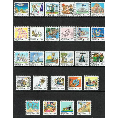 Australia 1988 Living Together Full Set 27v SG1111-1136 FU