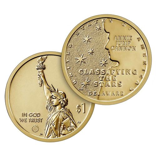American Innovation 2019 $1 Reverse Proof Coin - Delaware