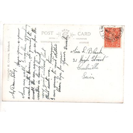 R.P. POSTCARD OF THE LEICESTER CHILDRENS HOME MABLETHORPE LINCOLNSHIRE (3710)