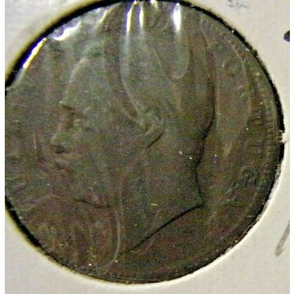 1884 Portugal-10 Reis-Very Good detail