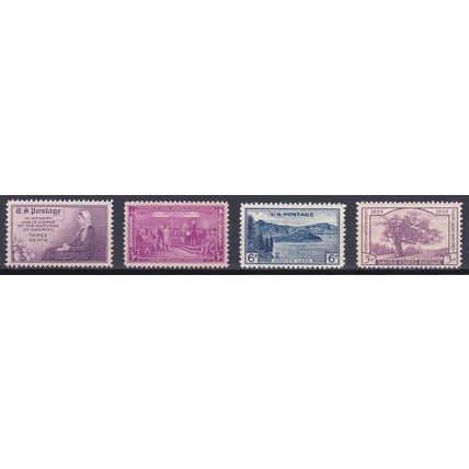 772 3c Connecticut Just Clears MNH VA0491d