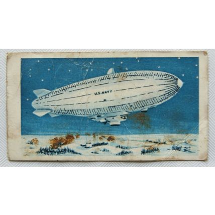 Lyons Maid All Systems Go card No. 3 Airship Patrol