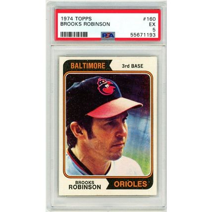 1974 Topps Brooks Robinson #160 PSA 5 P1324