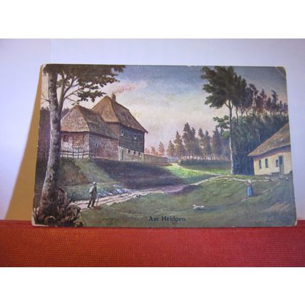AM HEIDGEN, GERMANY unused antique postcard (A) #