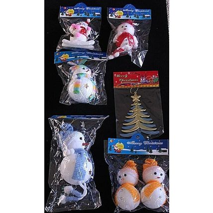 6 Different Packets of Christmas Tree Decorations #5