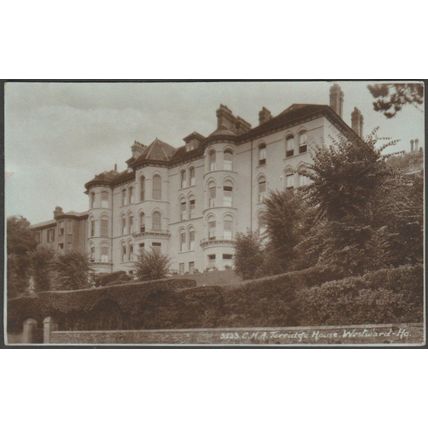 C.H.A. Torridge House, Westward-Ho, Devon, 1942 - Sweetman RP Postcard