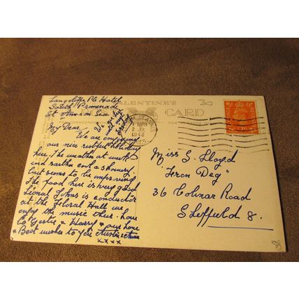 1940's Postcard - Waterfall, St Annes-On-The-Sea Lancashire Artist A569