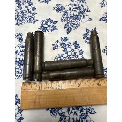 Winchester 300 Casings, Spent Rifle Brass for Crafts Used 5 Bullet Shells DIY