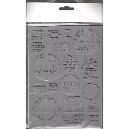 Crafter's Companion. Die'sire Sentimentals Imagine Stamp Set. Stamping Crafts